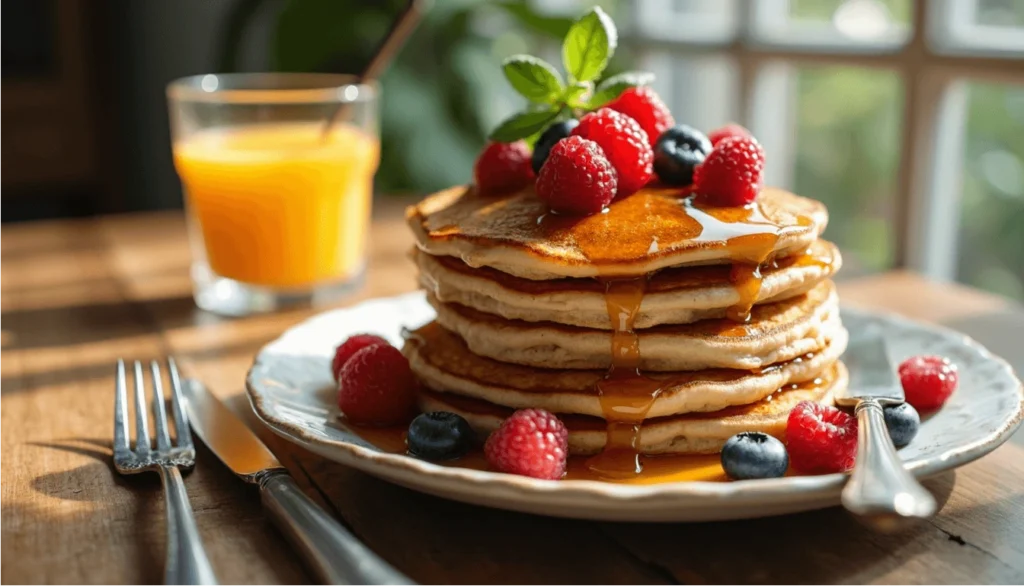 The Best Whole Wheat Pancakes: Simple, Healthy, and Delicious